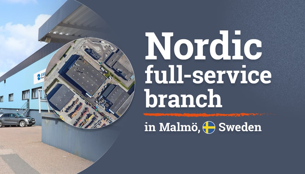 Nordic warehouse 2Service - 2Service Nordic AB - Mobileparts.shop Nordic