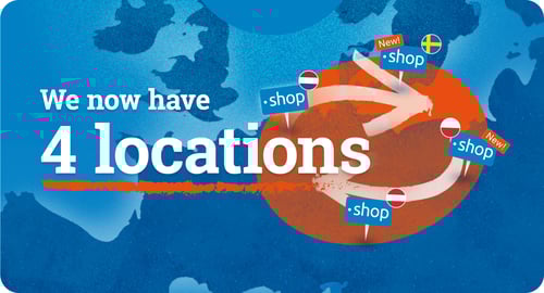 All 4 locations of 2Service in Europe