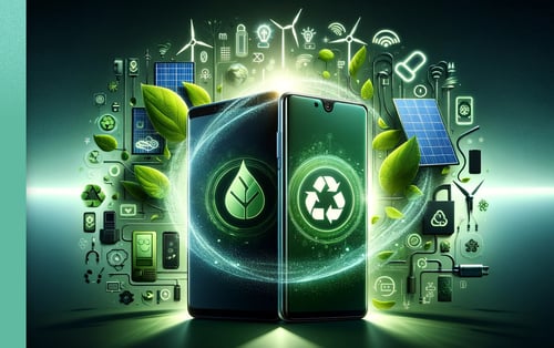 Carbon footprint of the production of a Samsung or Apple smartphone